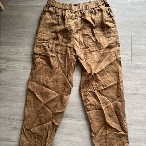 Quince women’s Tan Chinos